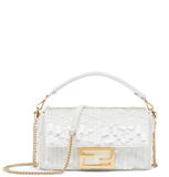  Túi Nữ Fendi Baguette Mini Embroidered 'White' 