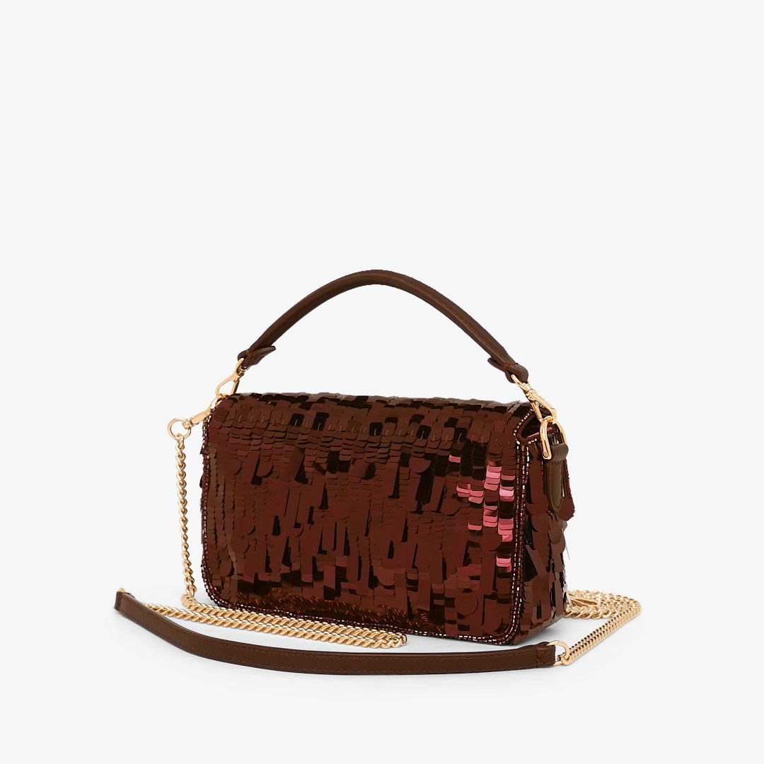  Túi Nữ Fendi Baguette Mini Embroidered 'Red' 