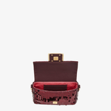  Túi Nữ Fendi Baguette Mini Embroidered 'Red' 