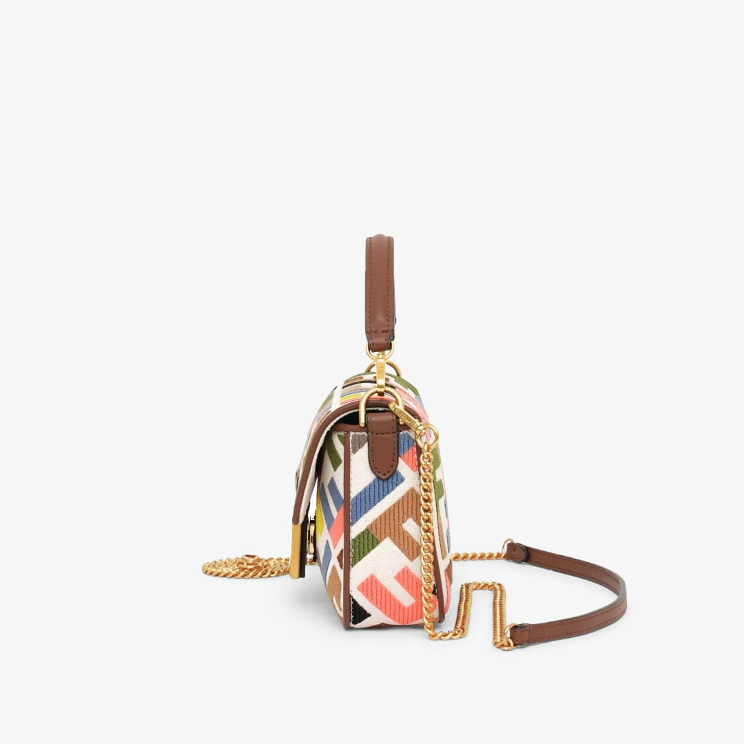  Túi Nữ Fendi Baguette Mini Embroidery 'Multicolor' 