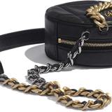  Túi Nữ Chanel Clutch On Chain Gold Silver Tone 'Black' 