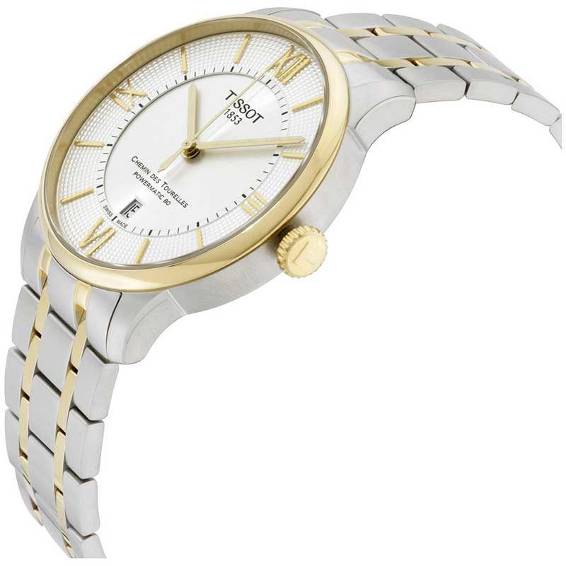  Đồng Hồ Nam Tissot Chemin Des Tourelles Powermatic 80 'Gold' 