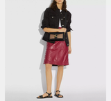  Túi Nữ Coach Tabby 26 Signature Canvas 'Tan' 