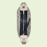  Túi Nữ Gucci Attache Small Shoulder Bag 'Beige Blue' 