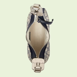  Túi Nữ Gucci Attache Small Shoulder Bag 'Beige Blue' 