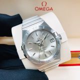  Đồng Hồ OMEGA Constellation Automatic Silver Dial 