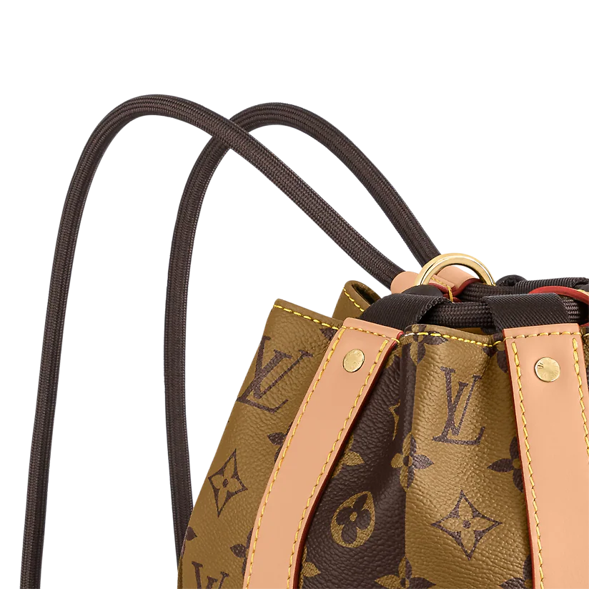  Túi Nam Louis Vuitton Randonnee Messenger Monogram Stripes 'Brown Canvas' 