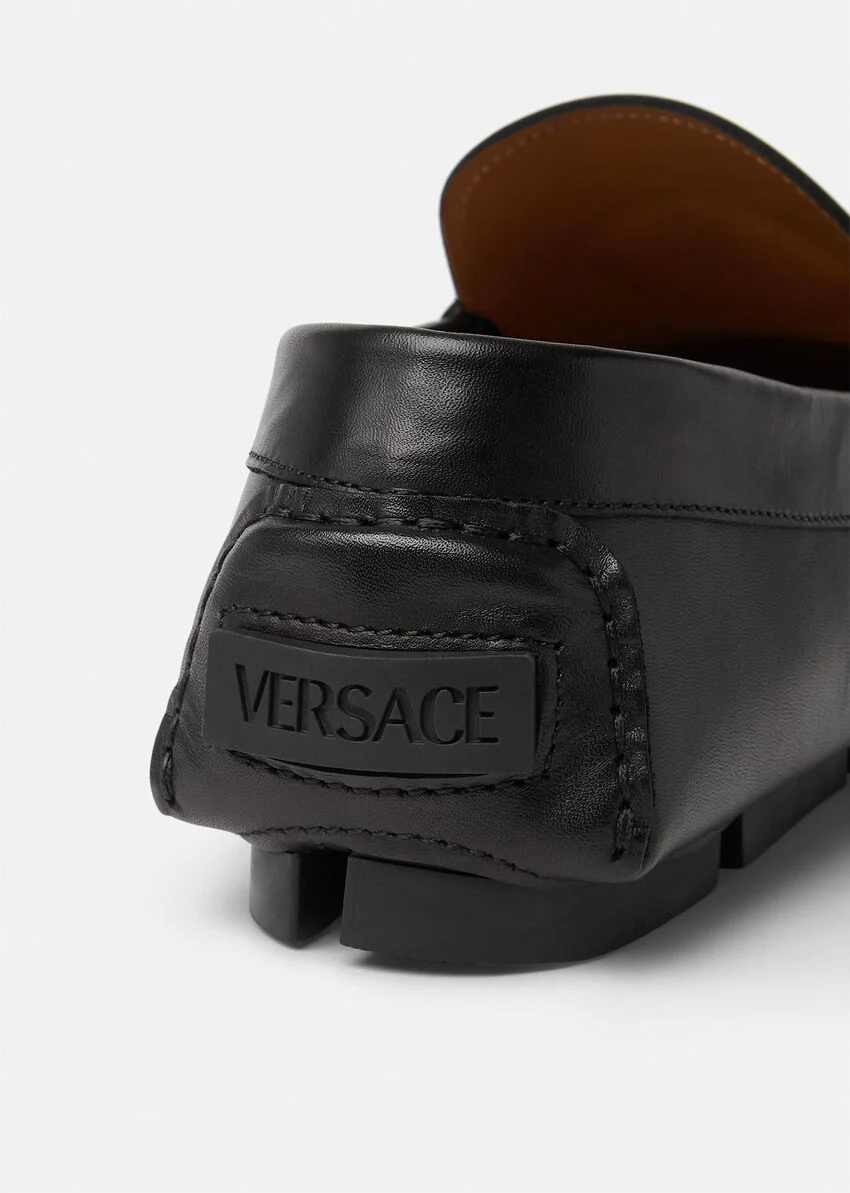  Giày Nam Versace La Medusa Loafers 'Black' 