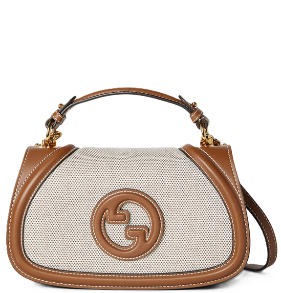  Túi Nữ Gucci Blondie Small Top 'Beige White' 