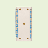  Túi Nữ Gucci Diana Mini Houndstooth Tote 'Blue' ‎ 