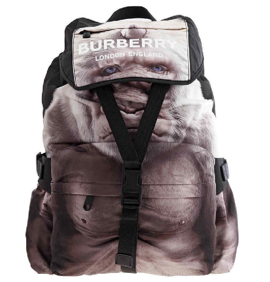 Balo Burberry Wilfin Ape Print Backpack 8011325 LUXITY