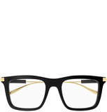  Kính Gucci Eyeglasses 'Gold Black' 