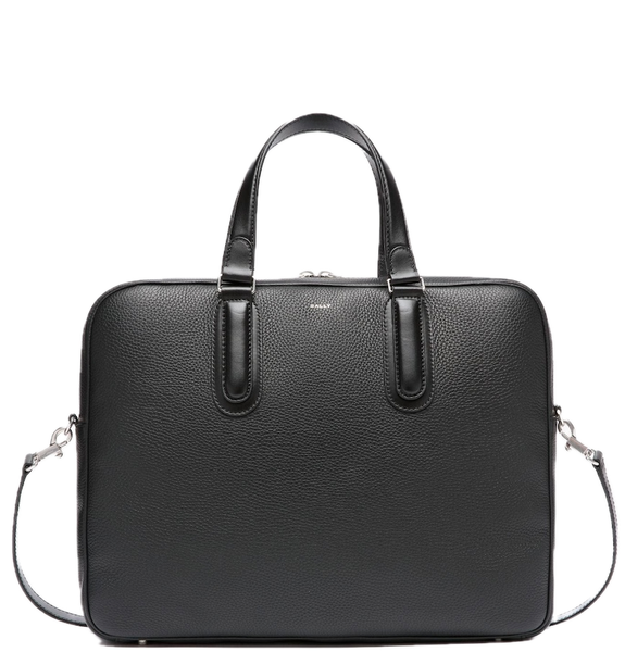  Túi Nam Bally Spin Briefcase 'Black' 