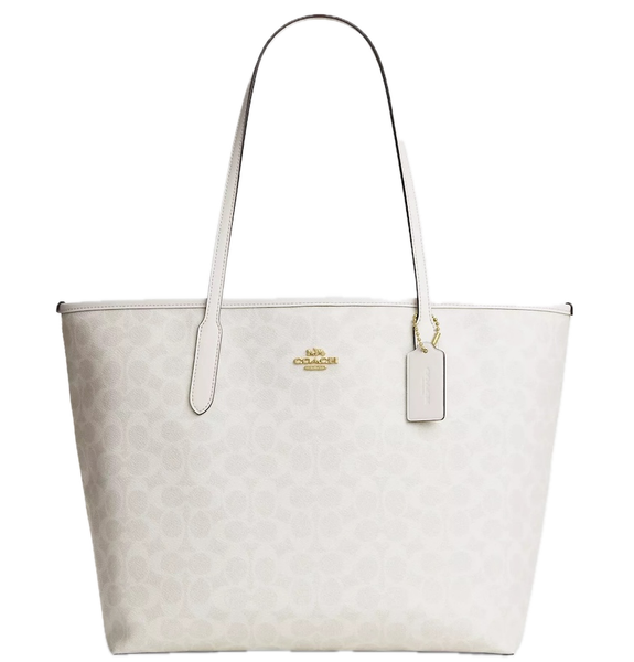  Túi Nữ Coach City Tote Bag 'Chalk' 