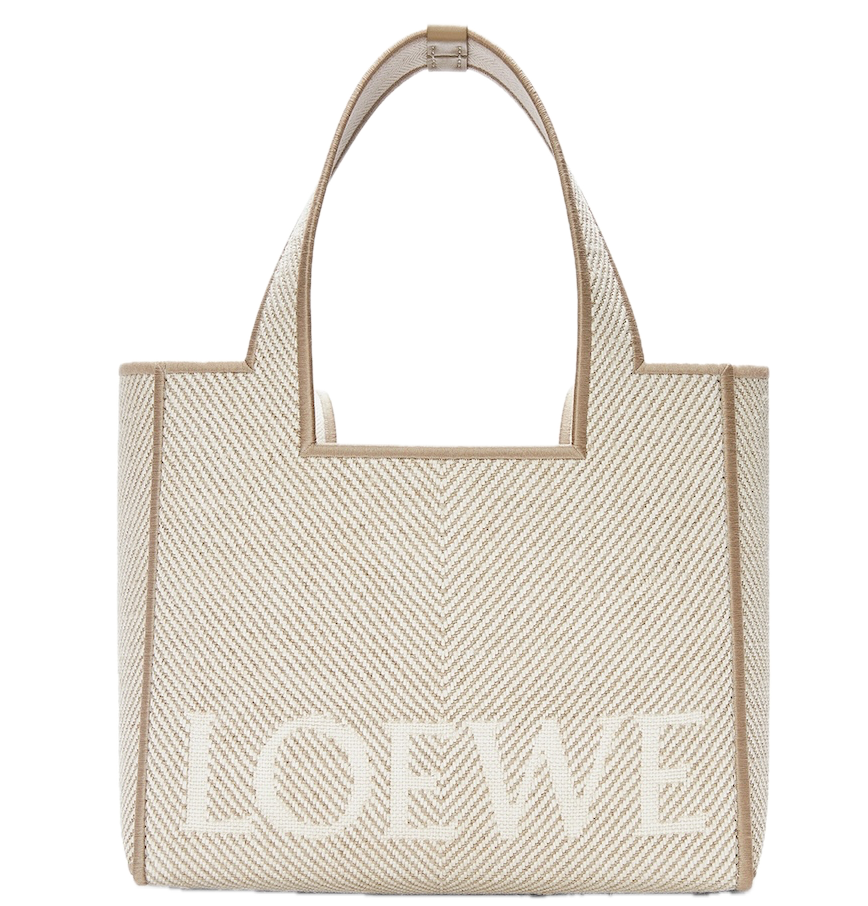  Túi Nữ Loewe Small Font Tote 'Ecru' 