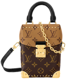  Túi Nữ Louis Vuitton Camera Box 'Brown' 