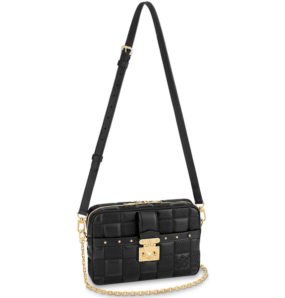  Túi Nữ Louis Vuitton Troca MM 'Black' 