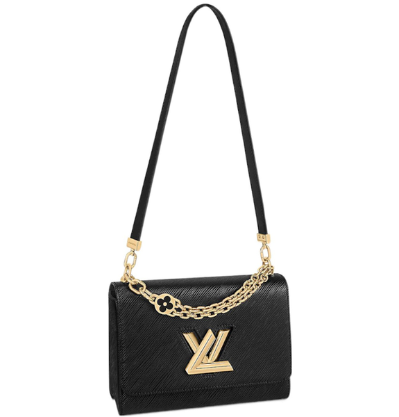  Túi Nữ Louis Vuitton Twist MM 'Black' 