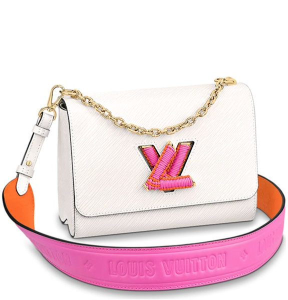  Túi Nữ Louis Vuitton Twist Mm 'White' 