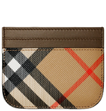  Ví Nữ Burberry Check Card Case 'Sand' 