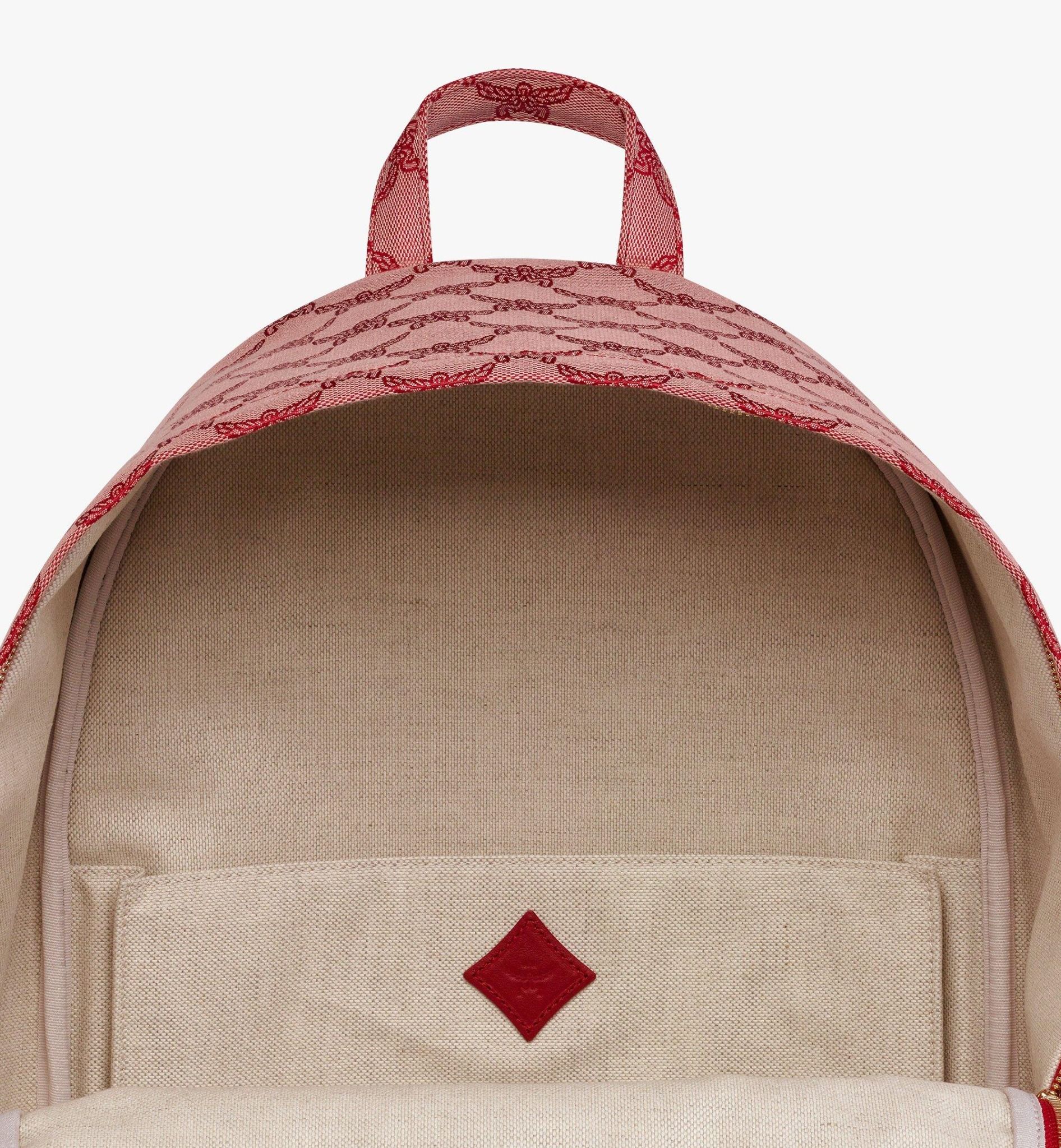  Balo MCM Himmel Backpack 'Red' 