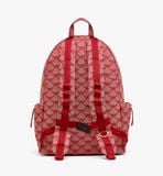  Balo MCM Himmel Backpack 'Red' 