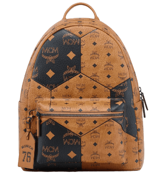  Balo MCM Stark Backpack 'Cognac' 