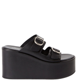  Dép Nữ Coperni Buckle Wedges 'Black' 