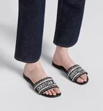  Dép Nữ Dior Dway Slide 'Black' 