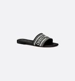  Dép Nữ Dior Dway Slide 'Black' 