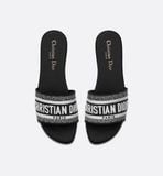  Dép Nữ Dior Dway Slide 'Black' 