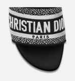  Dép Nữ Dior Dway Slide 'Black' 