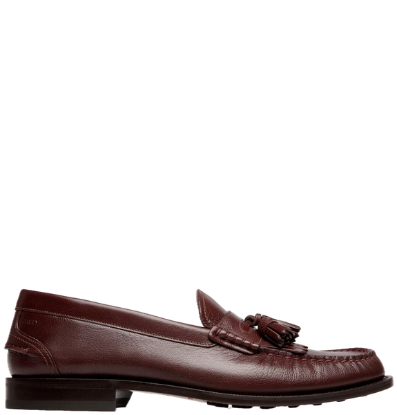  Giày Nam Bally Oregon Loafer 'Burgundy' 