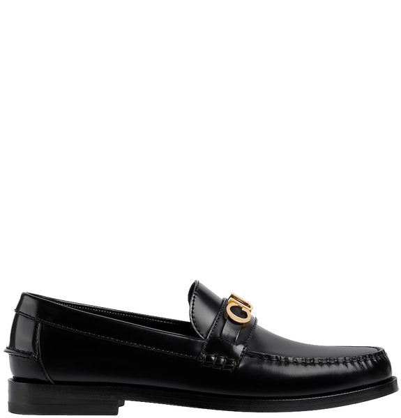  Giày Nam Gucci Loafer 'Black' ‎ 