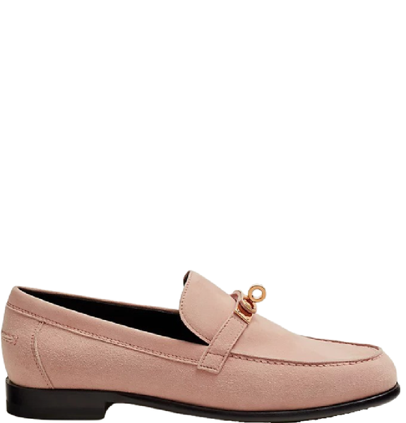  Giày Nữ Hermes Destin Loafer 'Rose Opaline' 