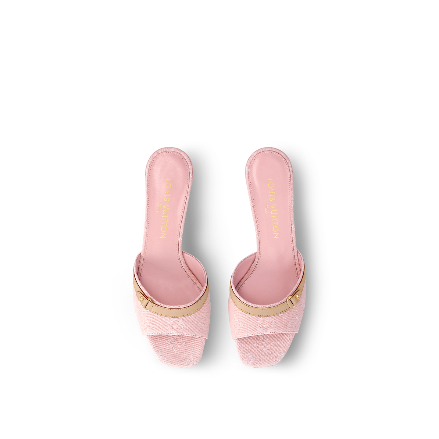  Giày Nữ Louis Vuitton 6AM Mules 'Rose' 