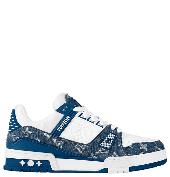  Giày Nữ Louis Vuitton LV Trainers 'Blue' 