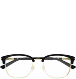  Kính Gucci Eyeglasses 'Black Gold' 