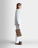  Túi Bally Code Pouch In Nylon 'Camel' 