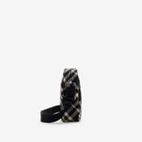  Túi Burberry Check Phone Bag 'Black' 