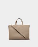  Túi Nữ Bally Lock Me Tote Bag 'Taupe' 
