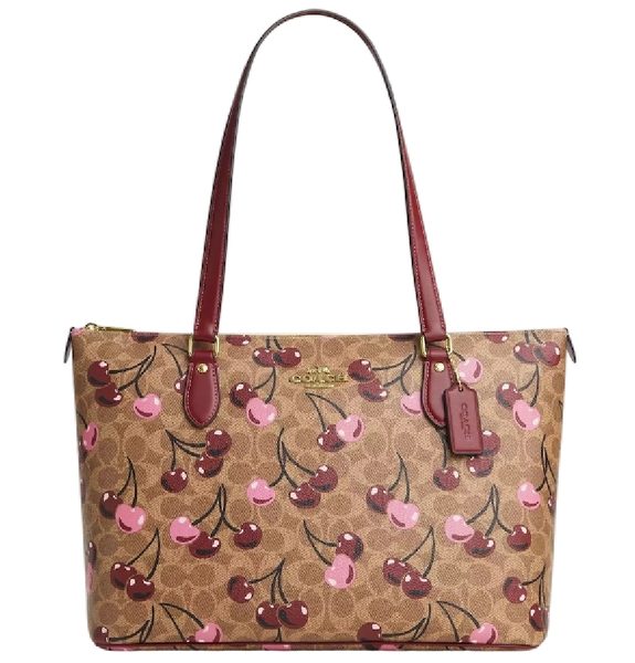  Túi Nữ Coach Gallery Tote Bag 'Tan' 