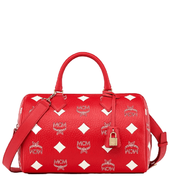  Túi Nữ MCM Ella Boston Bag 'Red' 