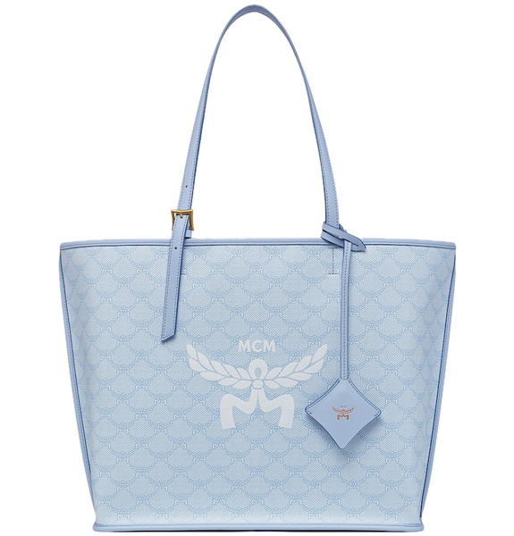  Túi Nữ MCM Himmel Shopper 'Blue' 