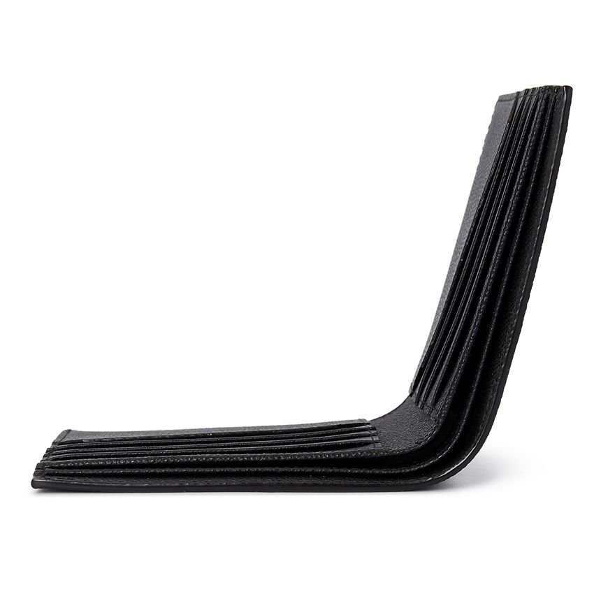  Ví Nam Bally Wallet 'Black Red' 