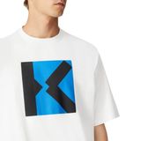  Áo Nam Kenzo Sport ‘Blocked K' Oversize T-Shirt Dove 'Grey Male' 