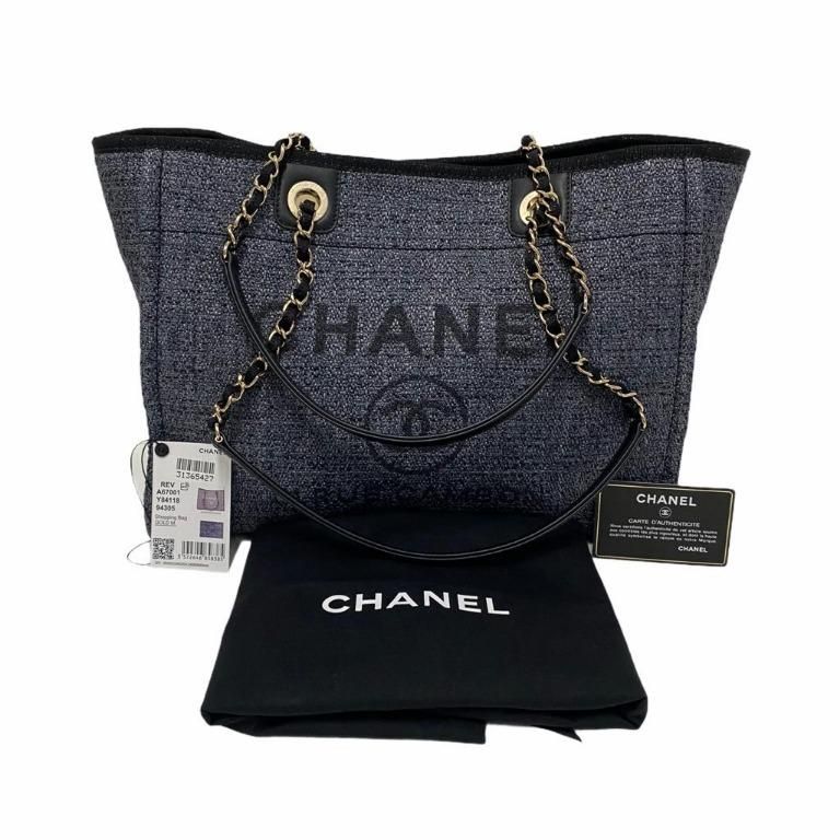 Túi Nữ Chanel Deauville Shopping Tote Bag 'Navy' A66939-Y84118-94305 – LUXITY Túi Nữ Chanel Deauville Shopping Tote Bag 'Navy' A66939-Y84118-94305 – LUXITY