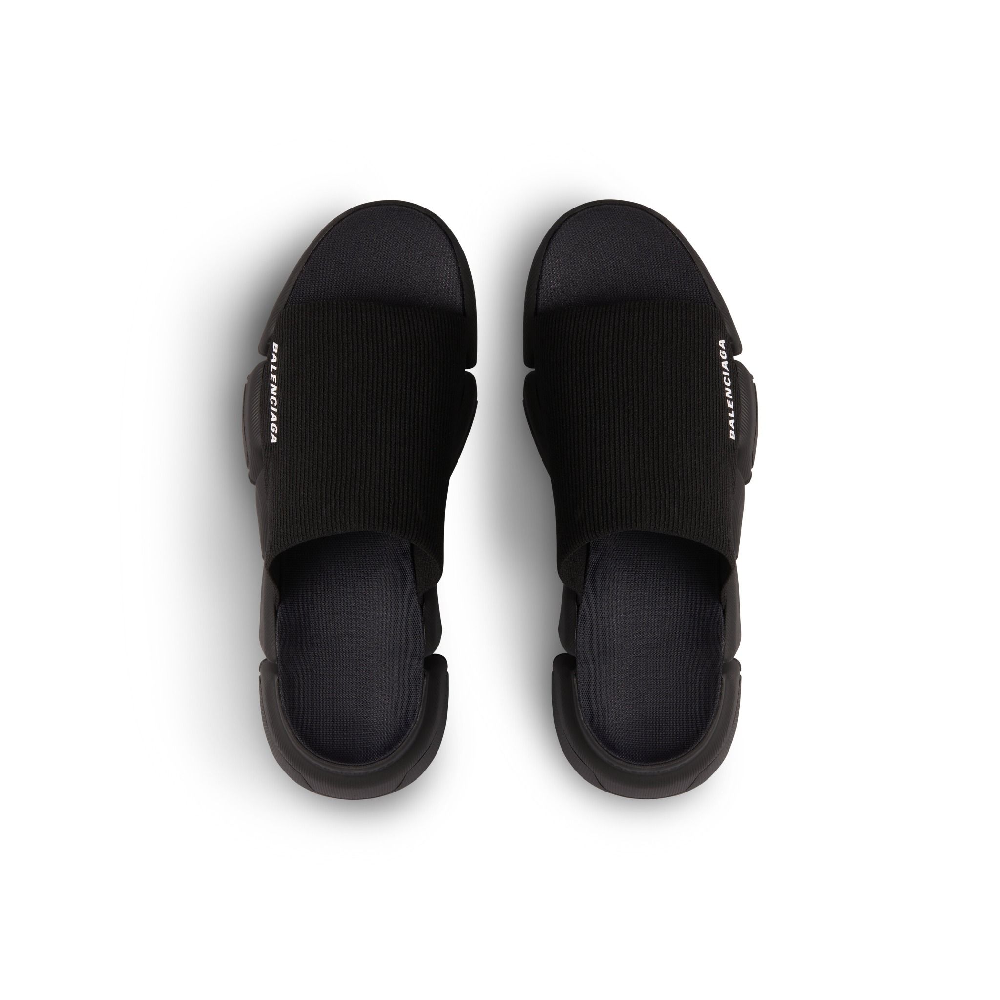 Dép Nam Balenciaga Speed Recycled Slide 'Black