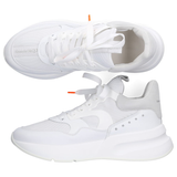  Giày Nam Alexander McQueen Oversized Runner 'White' 