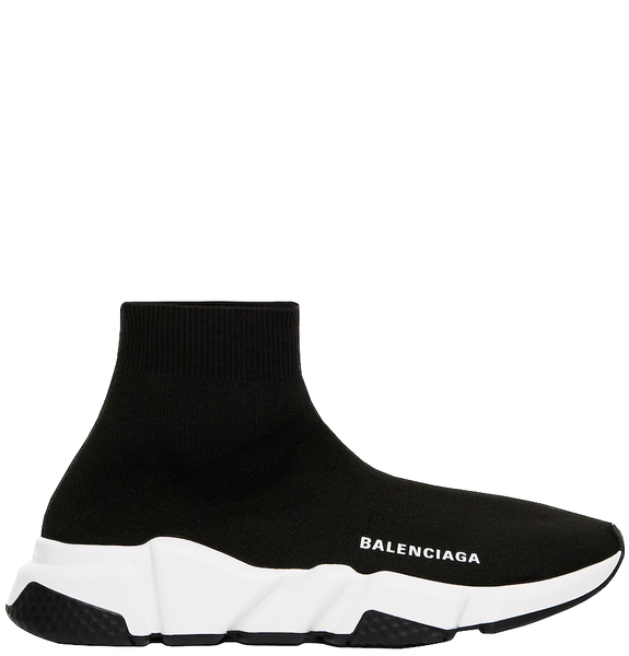  Giày Nam Balenciaga Speed Recycled Knit Trainers 'Black White' 